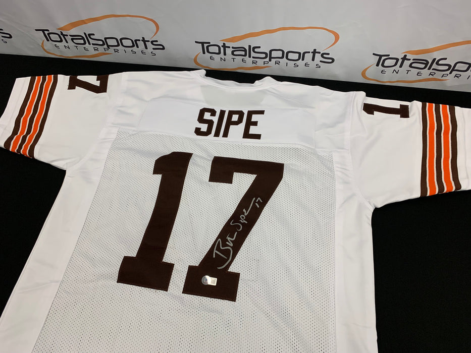 Facebook Auction: Brian Sipe Autographed Jersey (White)